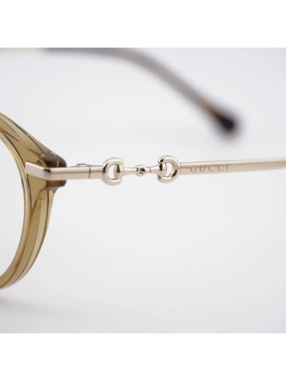 Gucci GG1904OJ 003 Eyeglasses Yellow / Gold 50mm Round Frame